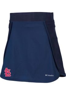 Columbia St Louis Cardinals Womens Navy Blue Heat Seal Omni-Wick Up Next Shorts