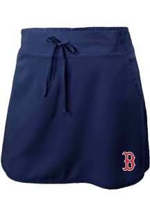 Columbia Boston Red Sox Womens Navy Blue Heat Seal Omni-Wick Lakewood Pines Shorts
