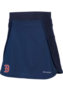 Columbia Boston Red Sox Womens Navy Blue Heat Seal Omni-Wick Up Next Shorts