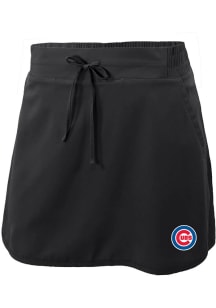 Columbia Chicago Cubs Womens Black Heat Seal Omni-Wick Lakewood Pines Shorts