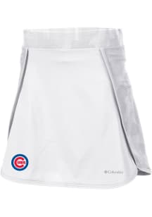 Columbia Chicago Cubs Womens White Heat Seal Omni-Wick Up Next Shorts