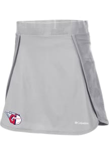 Columbia Cleveland Guardians Womens Grey Heat Seal Omni-Wick Up Next Shorts