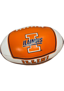 Orange Illinois Fighting Illini 8 Inch Football Softee Ball