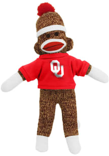 Oklahoma Sooners 8 Inch Sock Monkey Plush