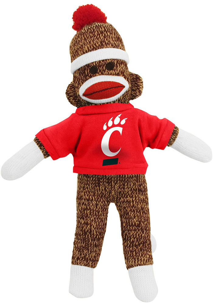 Cincinnati Bearcats 6 Inch Sock Monkey Plush