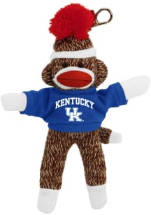 Kentucky Wildcats 4 Inch Sock Monkey Keychain