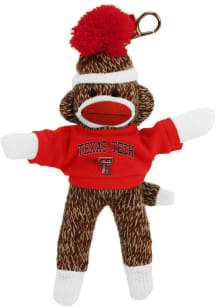 Texas Tech Red Raiders 4 Inch Sock Monkey Keychain