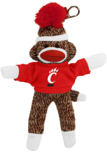 Cincinnati Bearcats 4 Inch Sock Monkey Keychain