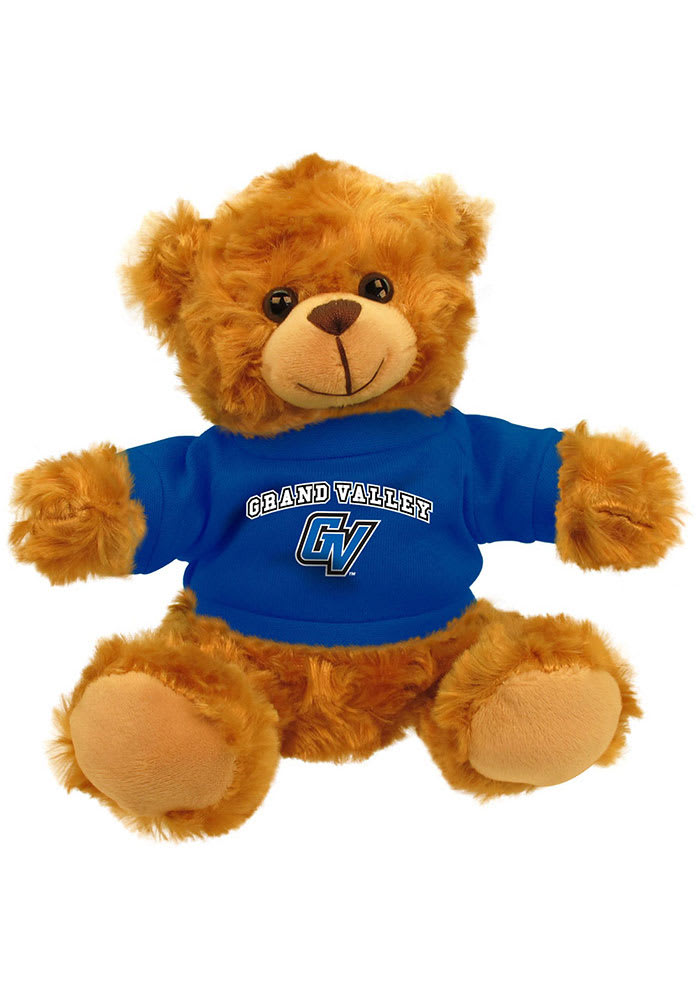 Grand Valley State Lakers BROWN 6 Inch Jersey Bear Plush - 20750445