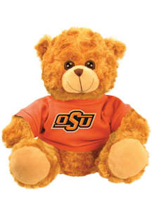 Oklahoma State Cowboys 9 Inch Jersey Bear Plush - Brown