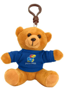 Kansas Jayhawks 4 Inch Bear Keychain