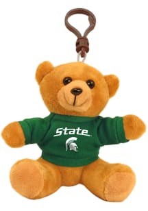 Michigan State Spartans 4 Inch Bear Keychain