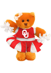 Oklahoma Sooners 8 Inch Cheer Bear Plush