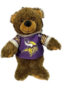 Minnesota Vikings 14 Inch Hoodie Bear Plush