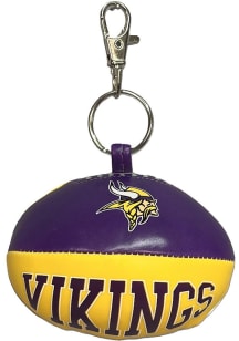 Minnesota Vikings Softee Football Keychain - Purple