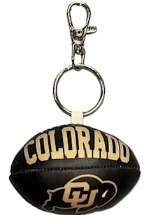 Colorado Buffaloes Softee Football Keychain - Silver
