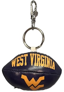 West Virginia Mountaineers Softee Football Keychain