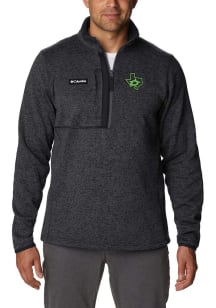 Columbia Dallas Stars Mens Black Sweater Weather Long Sleeve 1/4 Zip Pullover