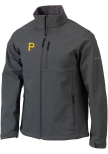 Columbia Pittsburgh Pirates Mens Grey Ascender Heavyweight Jacket