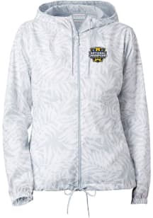 Columbia Michigan Wolverines Womens White 2023 College Football Playoff Champions Heat Seal Flas..