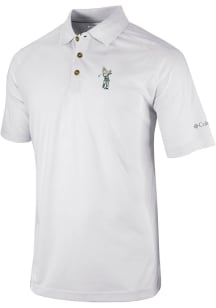 Columbia Michigan State Spartans Mens White Drive II Short Sleeve Polo