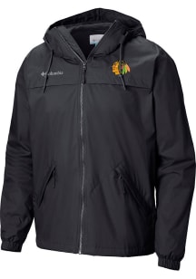 Columbia Chicago Blackhawks Mens  Heat Seal Oroville Creek Outerwear Lined Jacket