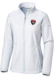 Columbia Florida Panthers Womens Grey Heat Seal Kruser Ridge Light Weight Jacket