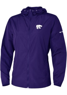 Womens K-State Wildcats Purple Columbia Prodigy Light Weight Jacket