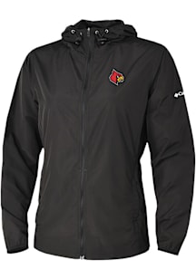 Columbia Louisville Cardinals Womens Black Prodigy Light Weight Jacket