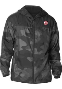 Columbia Atlanta Hawks Mens Black Heat Seal Camo Flash Challenger Light Weight Jacket