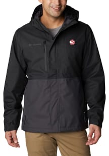 Columbia Atlanta Hawks Mens Black Heat Seal Hikebound Light Weight Jacket