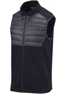 Columbia Brooklyn Nets Mens Black Heat Seal In The Element Vest Sleeveless Jacket