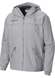 Columbia Brooklyn Nets Mens Grey Heat Seal Oroville Creek Lined Jacket Medium Weight Jacket