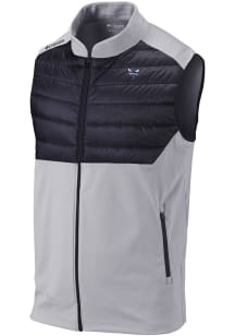 Columbia Charlotte Hornets Mens Grey Heat Seal In The Element Vest Sleeveless Jacket
