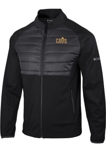 Columbia Cleveland Cavaliers Mens Black Heat Seal In the Element Medium Weight Jacket