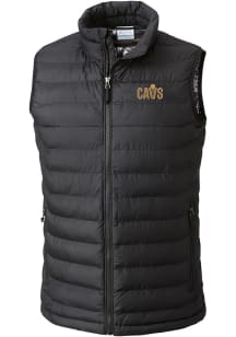Columbia Cleveland Cavaliers Mens Black Heat Seal Powder Lite Vest Sleeveless Jacket