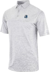 Columbia Dallas Mavericks Mens Grey Heat Seal Heading Out Short Sleeve Polo