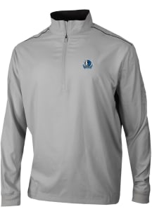 Columbia Dallas Mavericks Mens Grey Heat Seal Bogey's Paradise Long Sleeve Qtr Zip Pullover