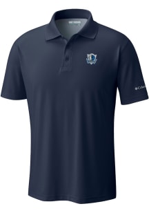 Columbia Dallas Mavericks Mens Navy Blue Heat Seal Low Drag Offshore Polo Short Sleeve Polo