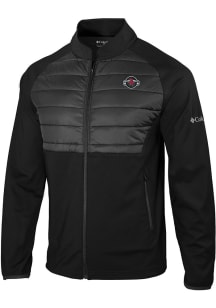 Columbia Houston Rockets Mens Black Heat Seal In the Element Medium Weight Jacket