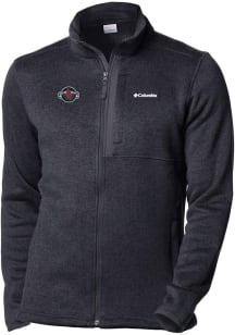 Columbia Houston Rockets Mens Black Heat Seal Sweater Weather Medium Weight Jacket