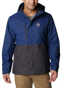Columbia Los Angeles Clippers Mens Navy Blue Heat Seal Hikebound Light Weight Jacket