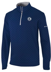 Columbia Los Angeles Clippers Mens Navy Blue Heat Seal Printed Wickham Hills Pullover Long Sleeve..