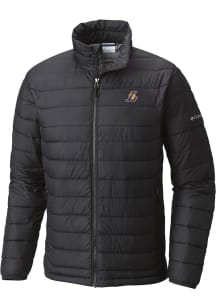 Columbia Los Angeles Lakers Mens Black Heat Seal Powder Light Weight Jacket