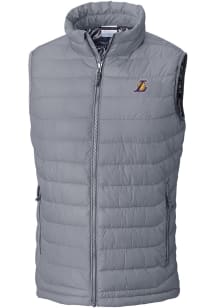 Columbia Los Angeles Lakers Mens Grey Heat Seal Powder Lite Vest Sleeveless Jacket