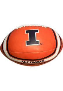 Orange Illinois Fighting Illini 8 Inch Football Softee Ball