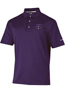 Columbia Central Arkansas Bears Mens Purple Sand Tee Polo Short Sleeve Polo