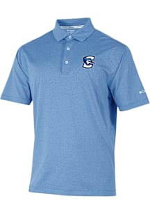 Columbia Creighton Bluejays Mens White Sand Tee Polo Short Sleeve Polo