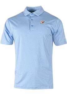 Columbia Oklahoma City Thunder Mens White Double Hit Polo Short Sleeve Polo