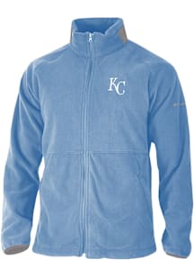 Columbia Kansas City Royals Mens White Everest Ridge Fleece Medium Weight Jacket